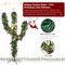 Kitcheniva 5 Ft Pre-Lit Cactus Artificial Christmas Tree Decor With LED Light